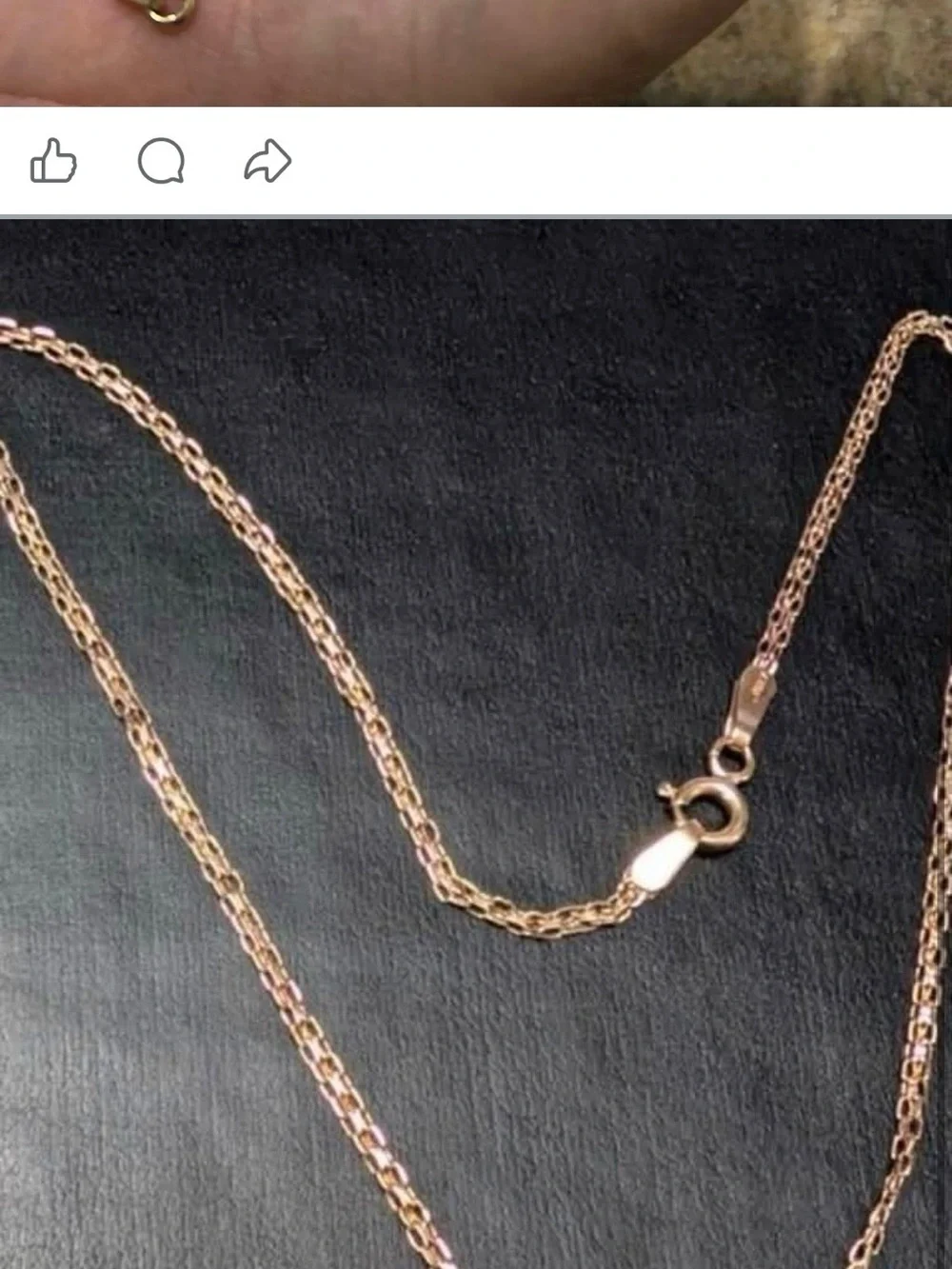 10K Gold Women's 11-Inch Chain Necklace - Gold
